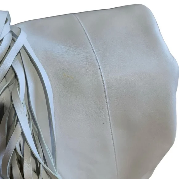 Sergio Rossi White Leather Over the Knee Boots IT 36 US 6 - Picture 8 of 16